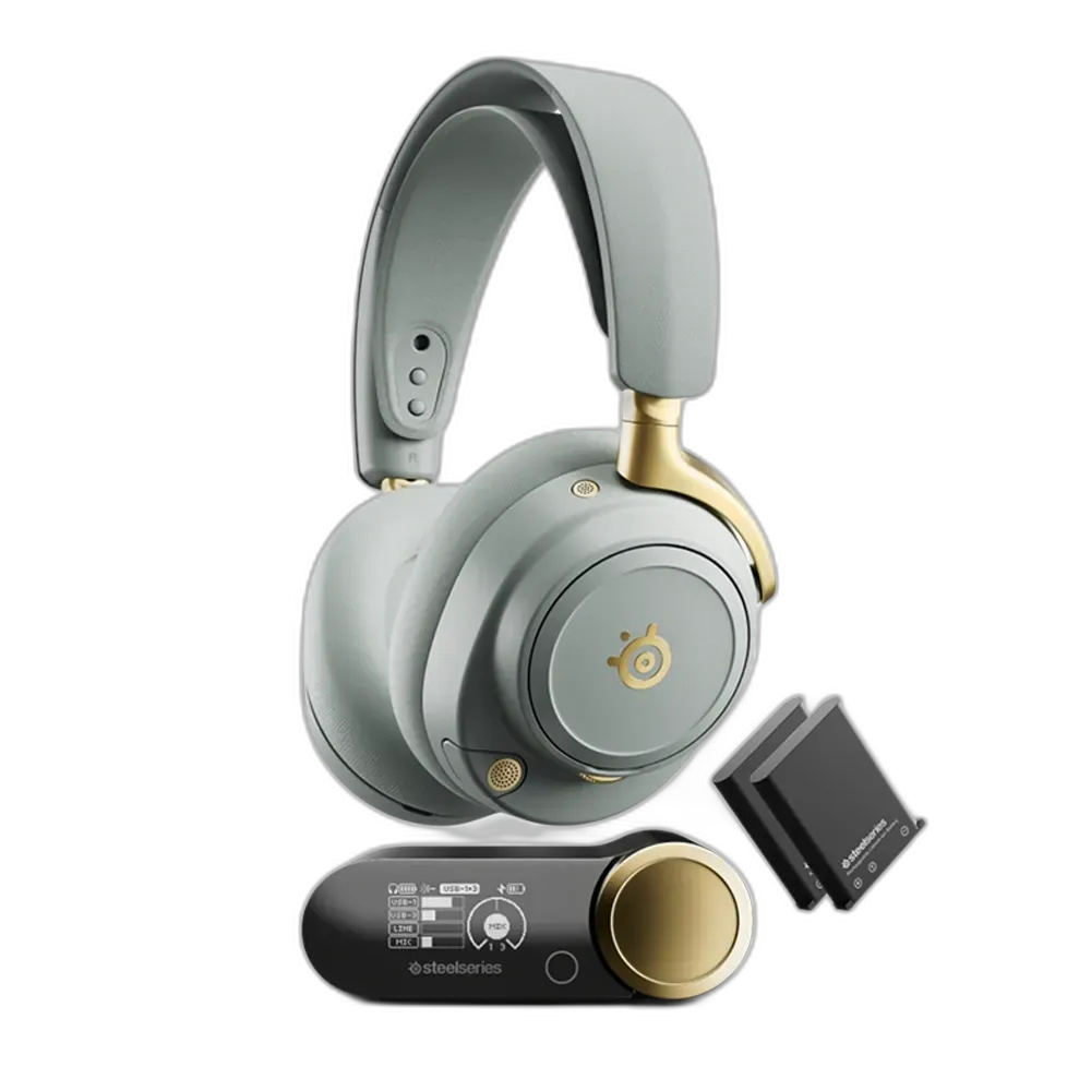 سماعة ألعاب لاسلكية عالية الدقة من Steelseries Arctis Nova Elite