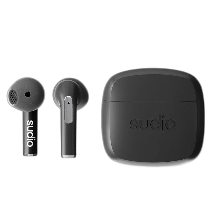 Sudio N2 Wireless Earbuds, N2BLK