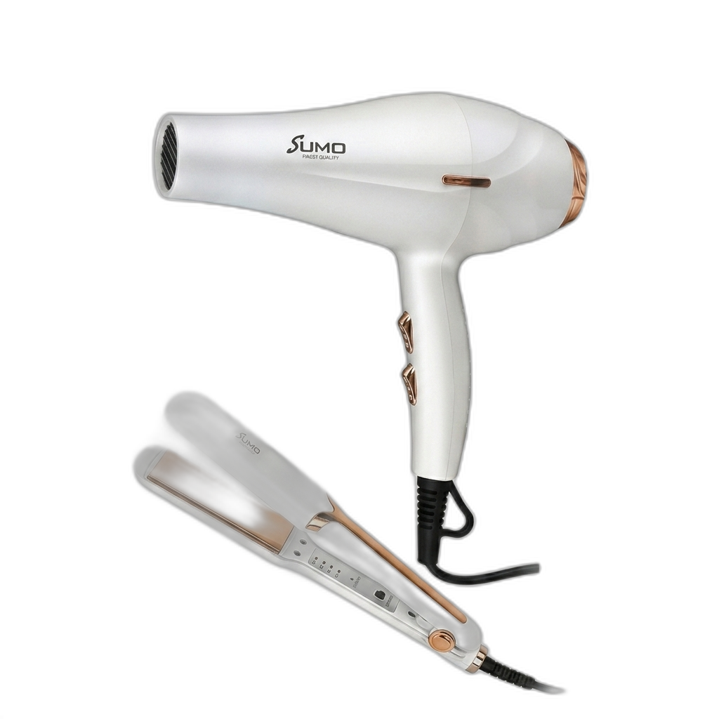 Sumo Hair Dryer With Straighter