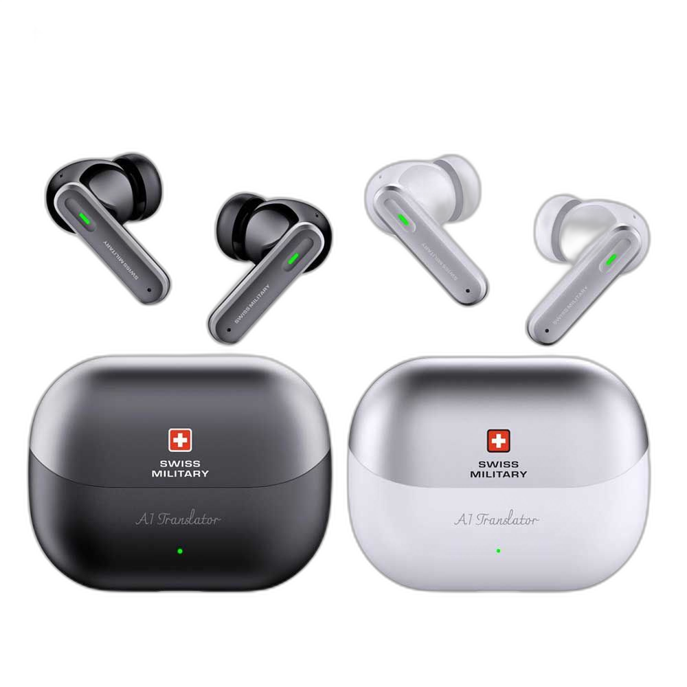 Swiss Military Delta AI Translation TWS Earbuds