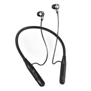 Trands Neckband Wireless Earphone, Black - TR-BT973