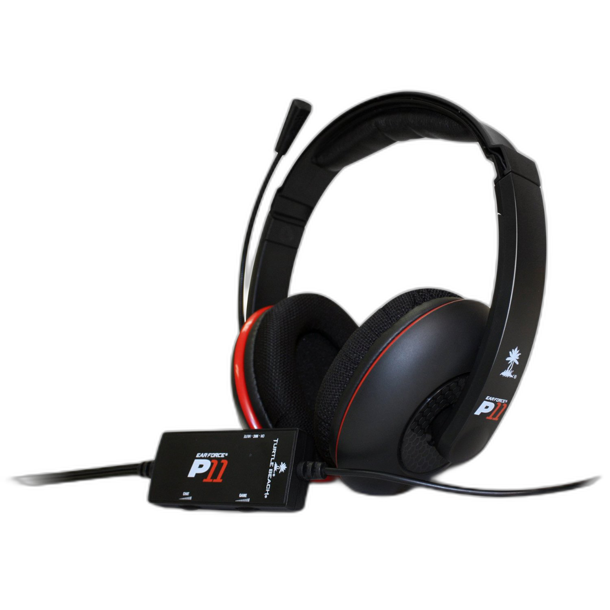 Turtle Beach Ear Force P11 Gaming Headset, Wired, USB, Unidirectional Microphone