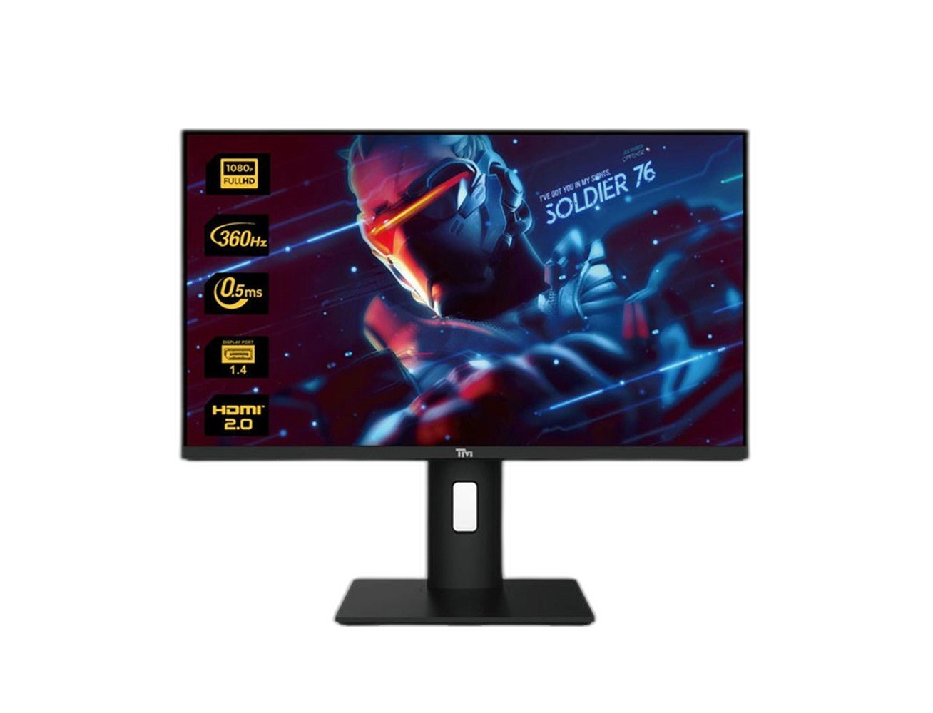 شاشة ألعاب تويستد مايندز 25 بوصة FHD، 360 هرتز، 0.5 مللي ثانية، HDMI 2.0، لوحة IPS