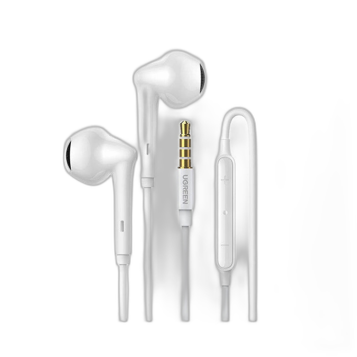 UGreen Mobile UGREEN Wired Earphones with 3.5mm Plug (White) EP101