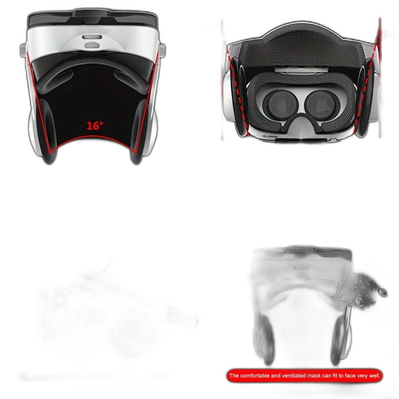 سماعات رأس VR 3D HCYQ