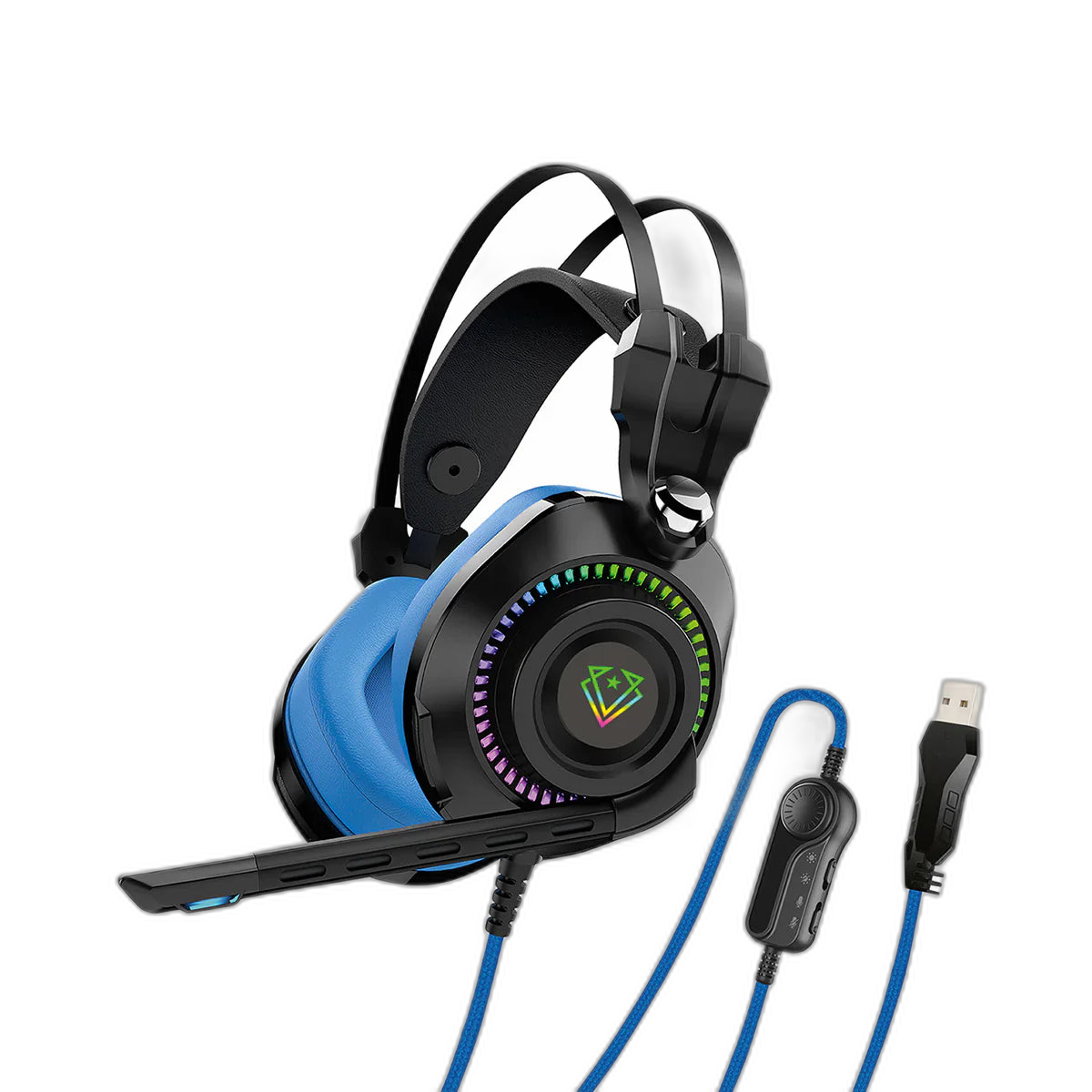 Vertux Gaming Headset - Blue - TJRGOW5