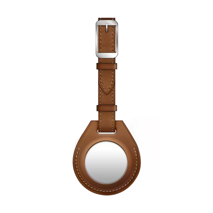 Viva Madrid Airtag Luggage tag Leather