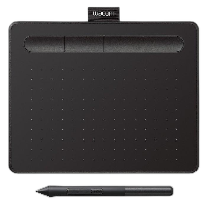 لوح رسم رقمي من واكوم إنتوس مع قلم إصدار مانغا، CTL-4100WLK