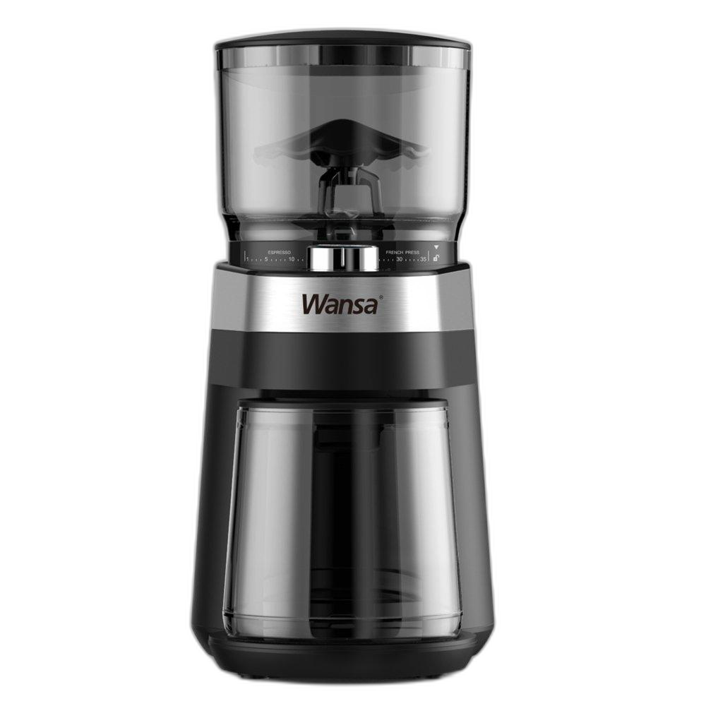 Wansa 120W Coffee Grinder Stainless Steel