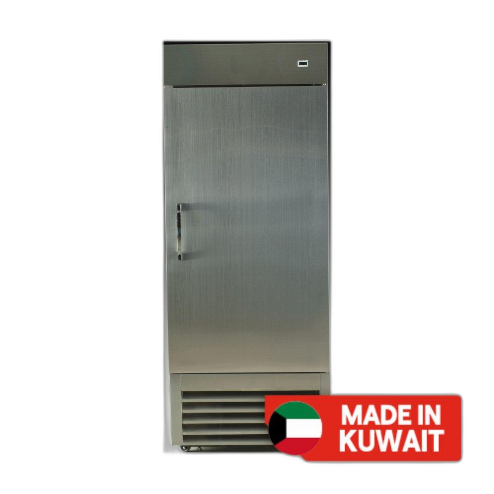Wansa 14 Cft. Single Door Upright Freezer (1DAFS) - Stainless Steel