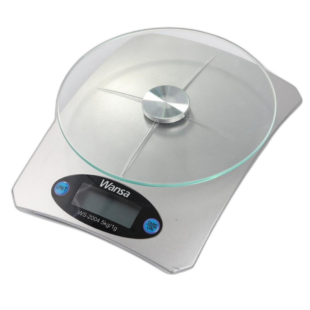 Wansa Digital Kitchen Scale, LCD Display, WS-2004