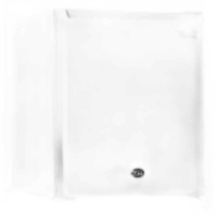 ثلاجة صغيرة من وانسا، 1.6 قدم مكعب، 46 لتر، WRO46DF-X1WM24