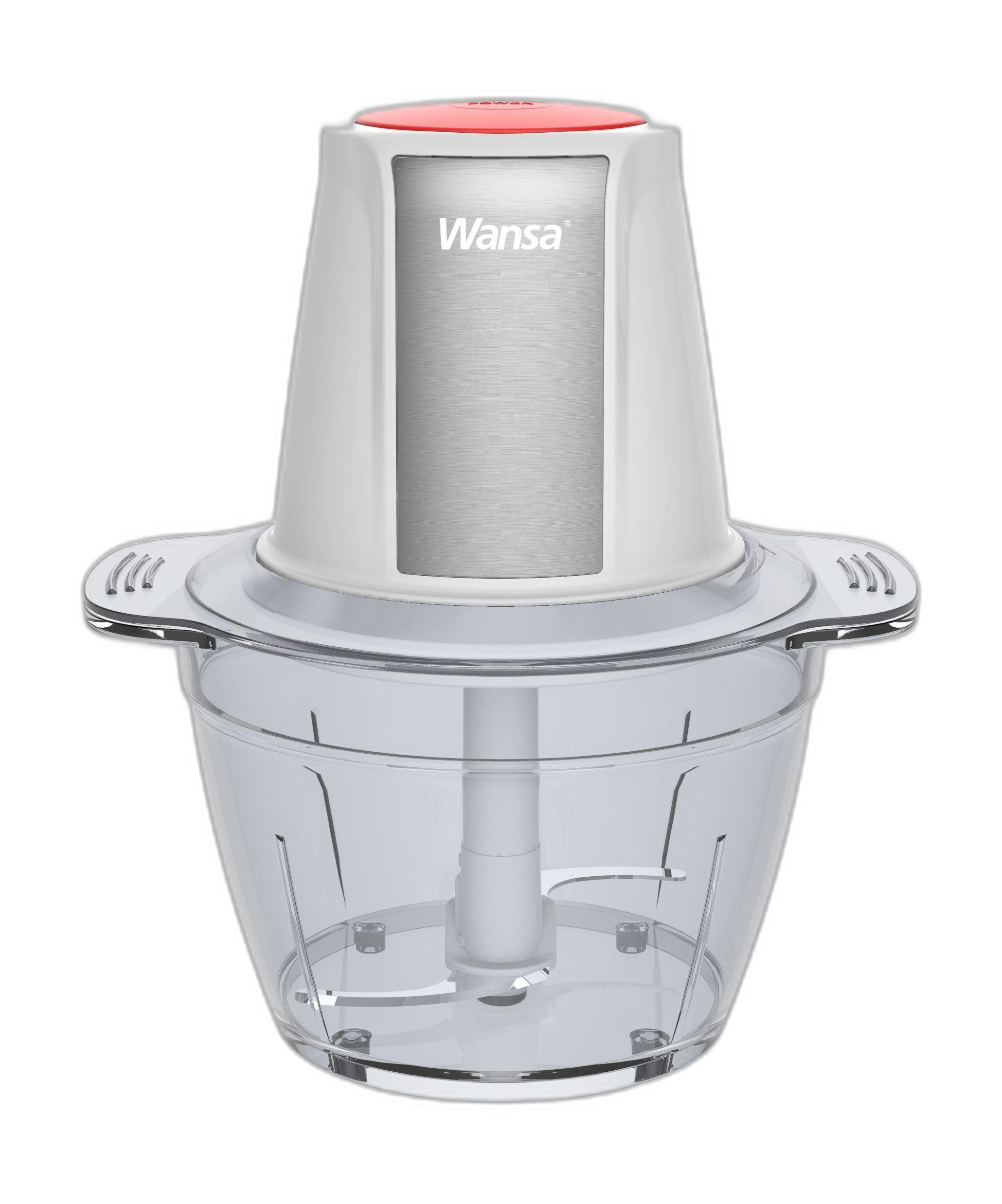 Wansa Mini Chopper, 500 Watts, 1L Plastic Bowl, FO - 7002