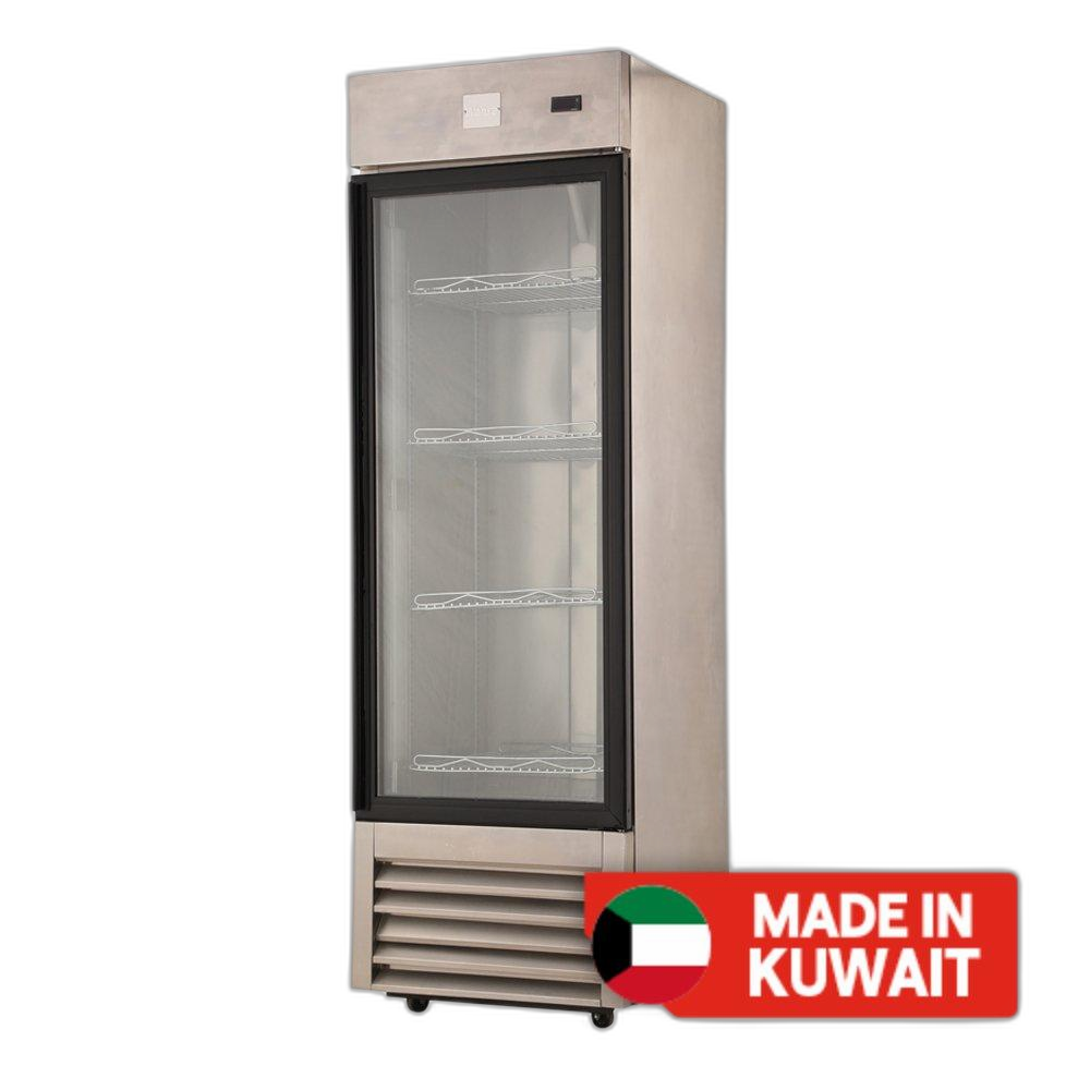 Wansa Single Door Refrigerator, 14CFT, 400-Liters, 1DAS - Stainless Steel