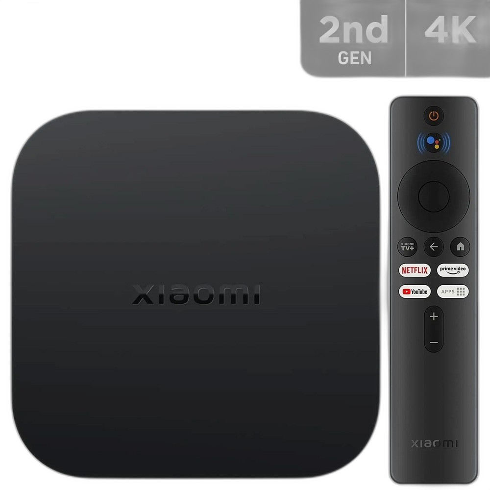 Xiaomi TV Box S 4K 2nd Gen – Android TV