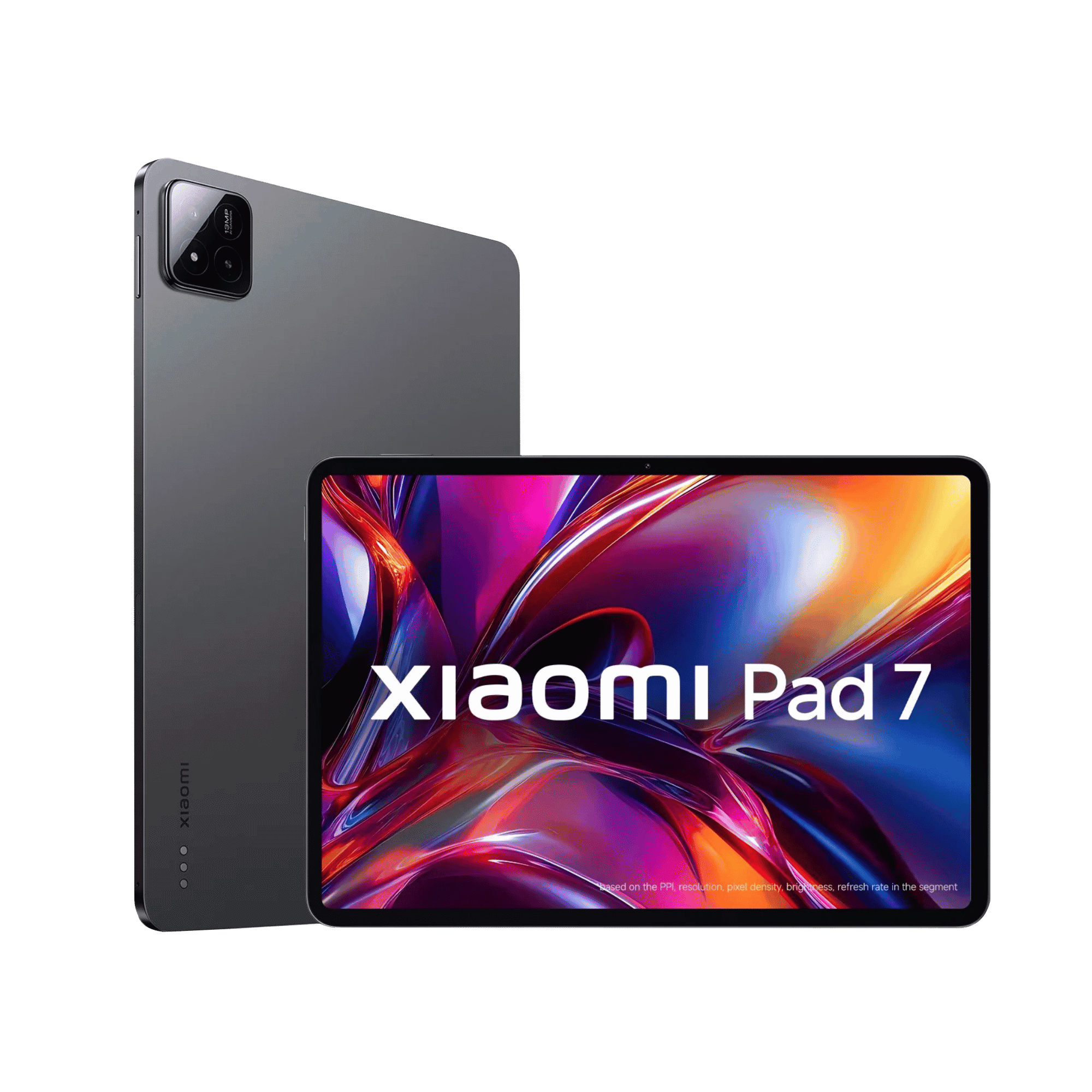 جهاز Xiaomi Pad 7 (واي فاي فقط) بمعالج Snapdragon 7+ من الجيل الثالث، وذاكرة وصول عشوائي 8 جيجابايت، وسعة تخزين 256 جيجابايت، وشاشة 11.2 بوصة بدقة 3.2K ومعدل تحديث 144 هرتز، وكاميرا خلفية 13 ميجابكسل وكاميرا أمامية 8 ميجابكسل، وبطارية 8850 مللي أمبير