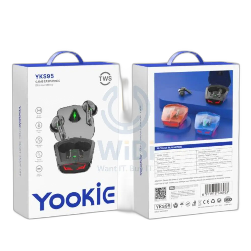 Yookie YKS95 TWS Wireless Earbuds - 300mAh