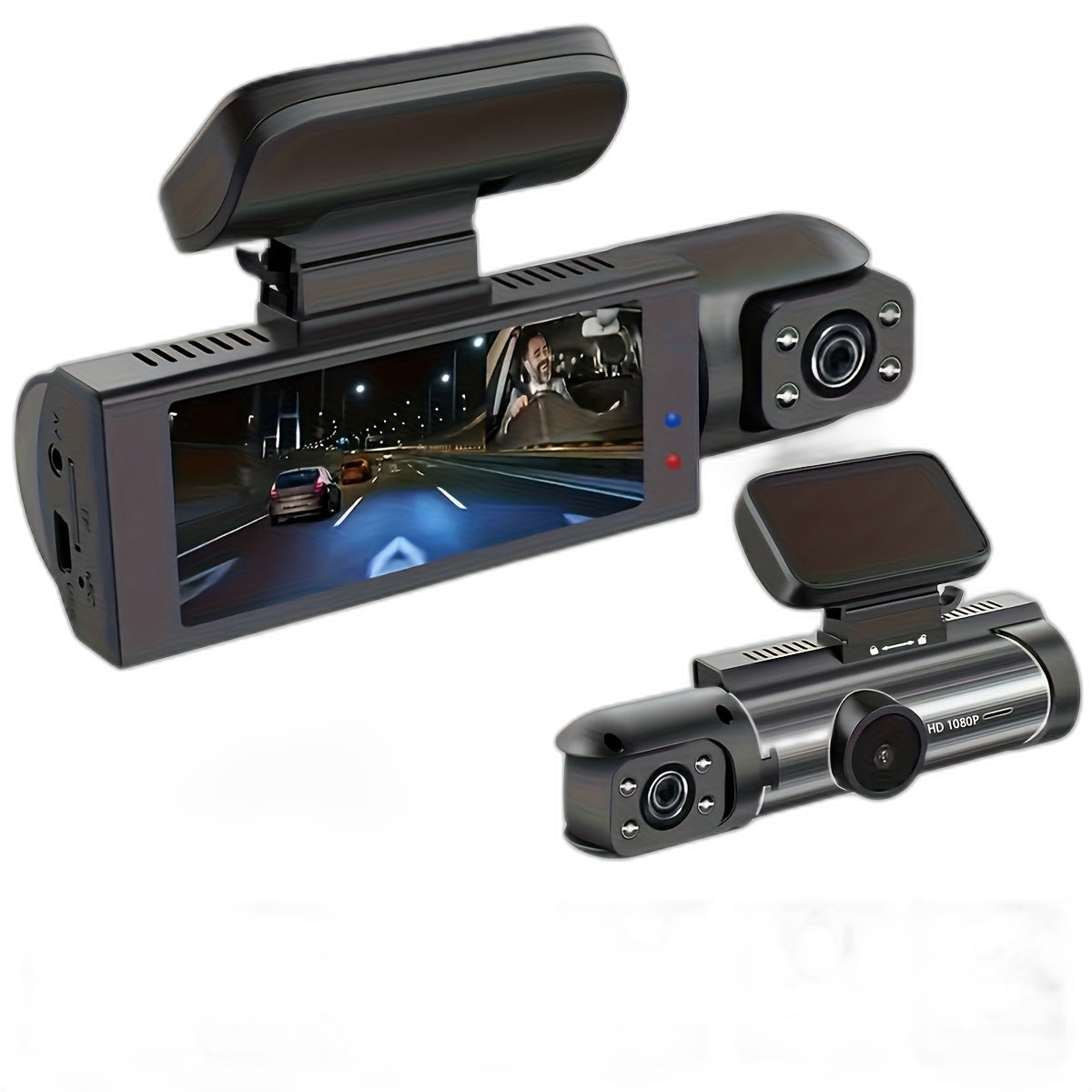 Zkcamspy Dual Dash Cam 1080P F720P - SA98