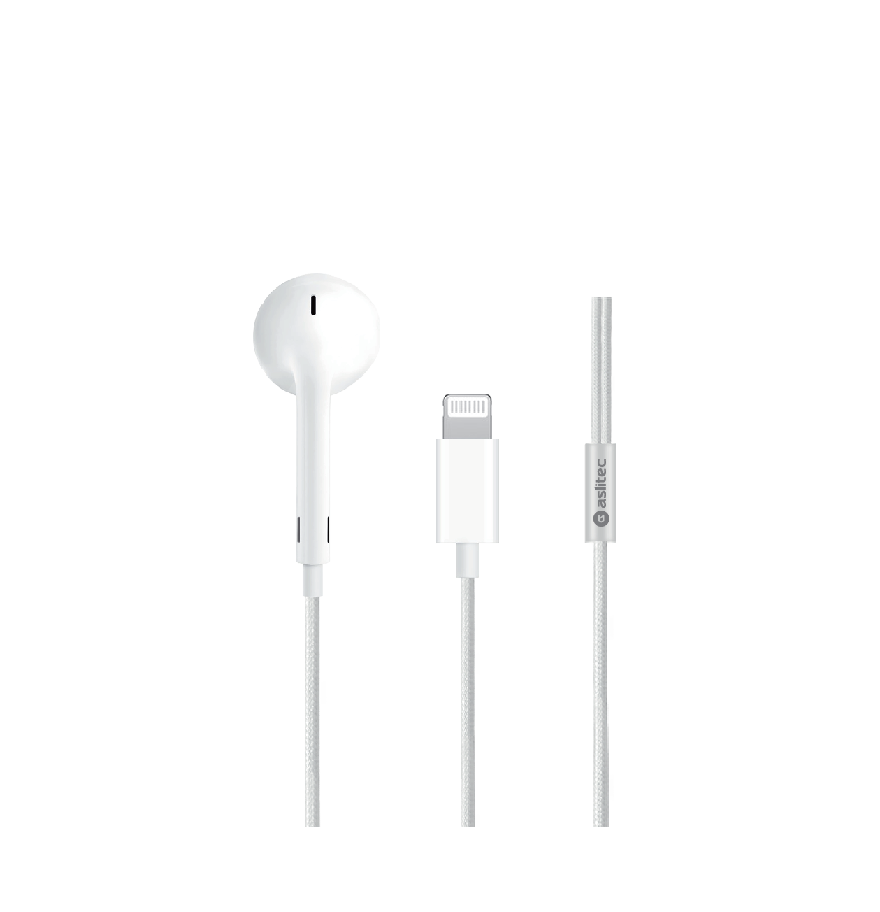 aslitec SoundPod Elite Premium Wired Single-Ear Lightning Earphones