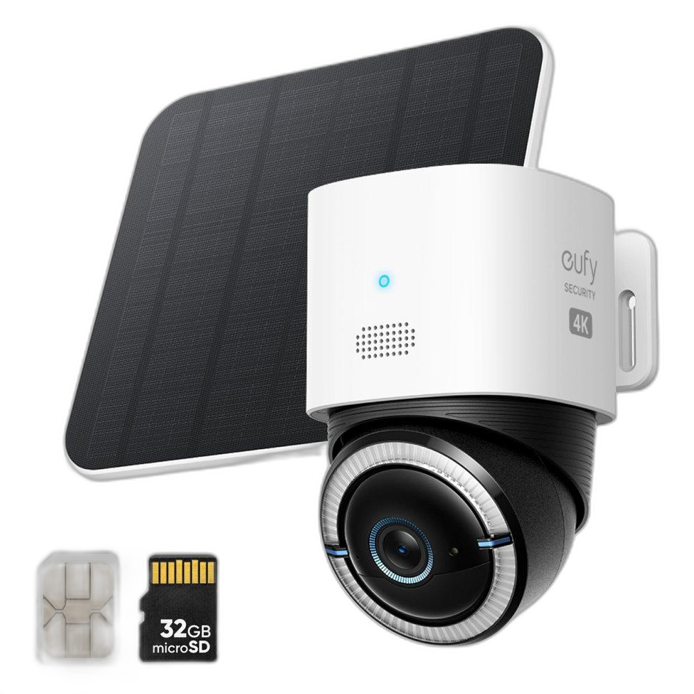 eufy 4G LTE 4K S330 Security Camera, T86P2K20
