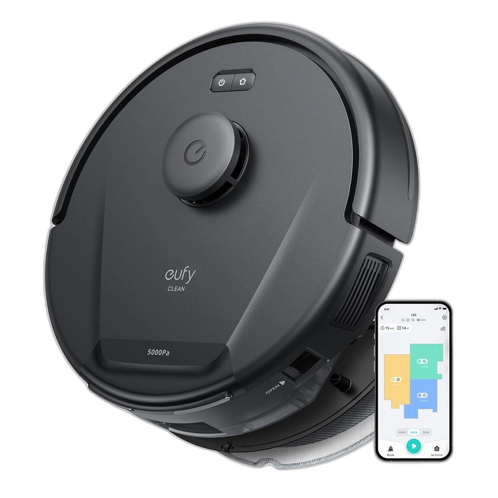 eufy L60 Hybrid Robovac With Self Cleaning Station T2278V11