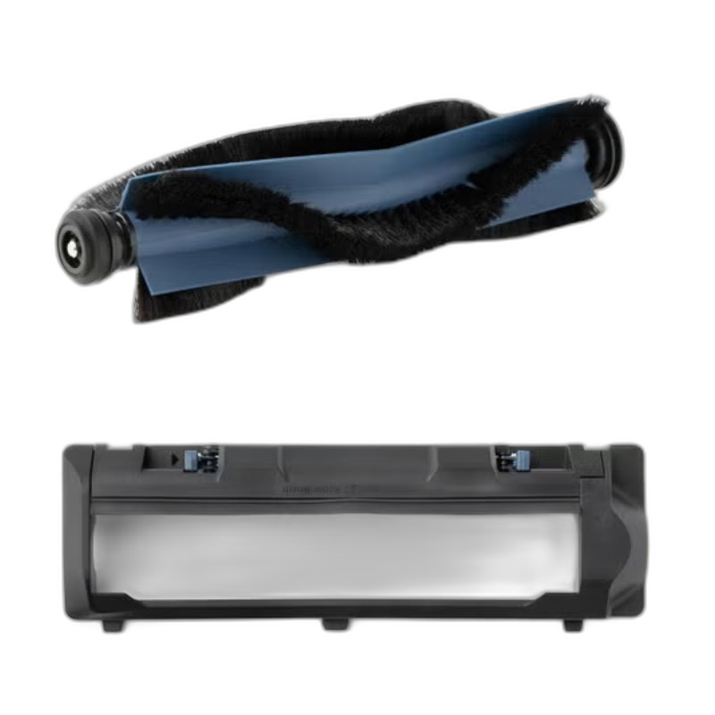 eufy Replacement Roller Brush with Bristles and Rubber Compatible with X10 Pro Omni Robot Vacuum