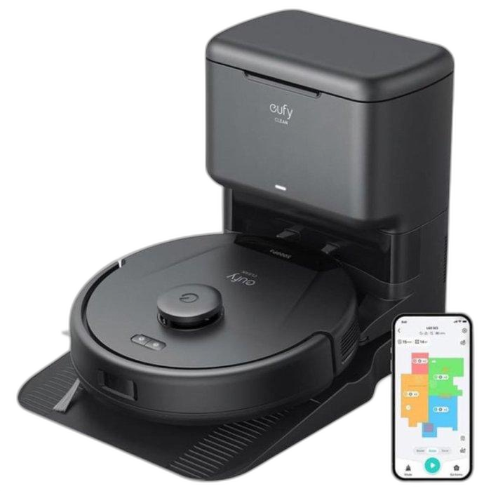 eufy RoboVac L60 SES Hybrid Robotic Vacuum Cleaner with Self Empty Station, T2278
