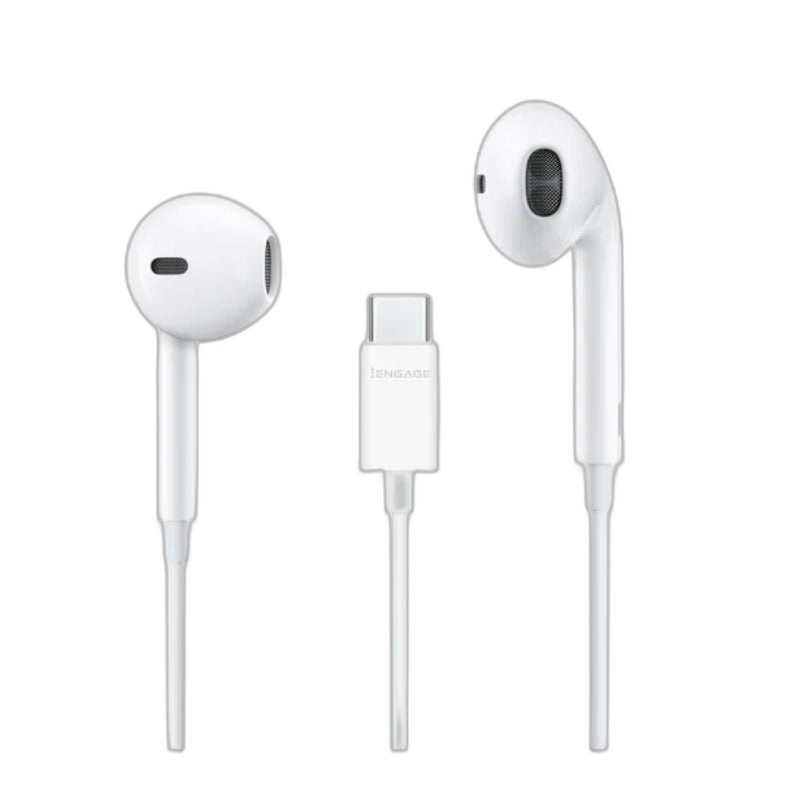 سماعة آي إنغيج سلكية بصوت ستيريو ومنفذ USB