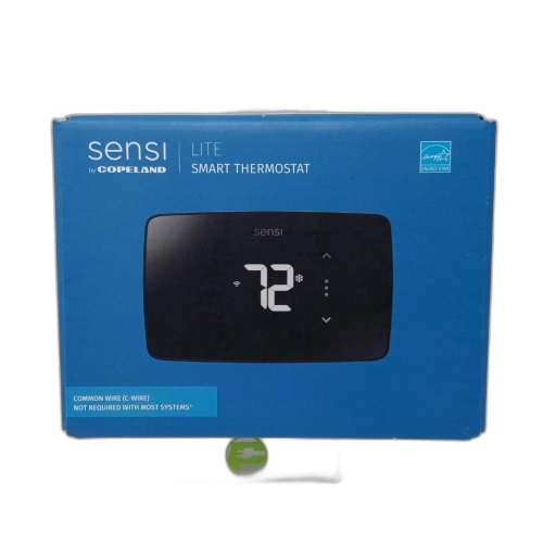 sensi Copeland Black Smart thermostat with Wi-Fi Compatibility